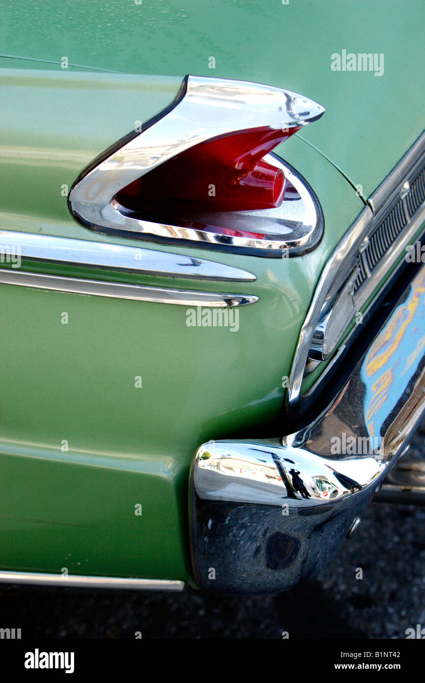 Auto antiquariato mostra off il cromo Foto Stock