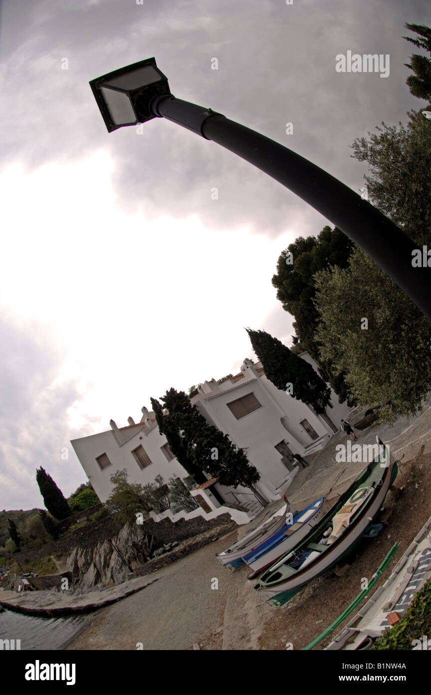 Salvador Dali's Home, ora un museo, Port Lligat, Cadaques, Spagna Foto Stock