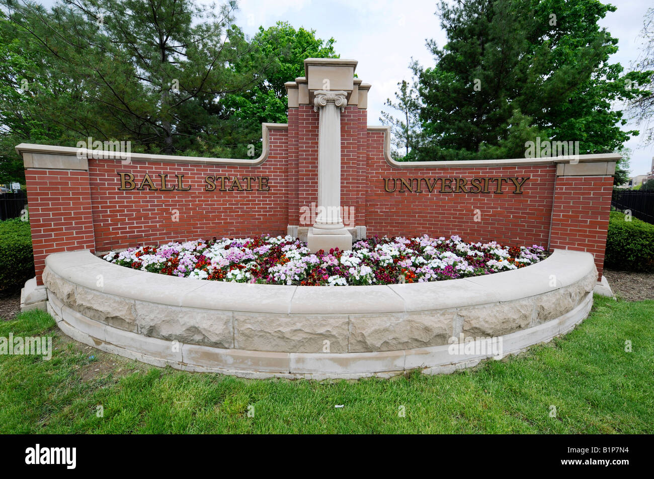 Ball State University nella città di Muncie Indiana IN Foto Stock
