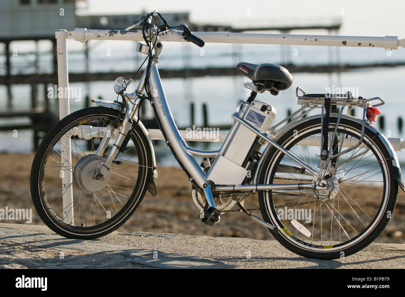 EZee Sprint con motore elettrico bicicletta realizzata da 50cicli com Foto Stock