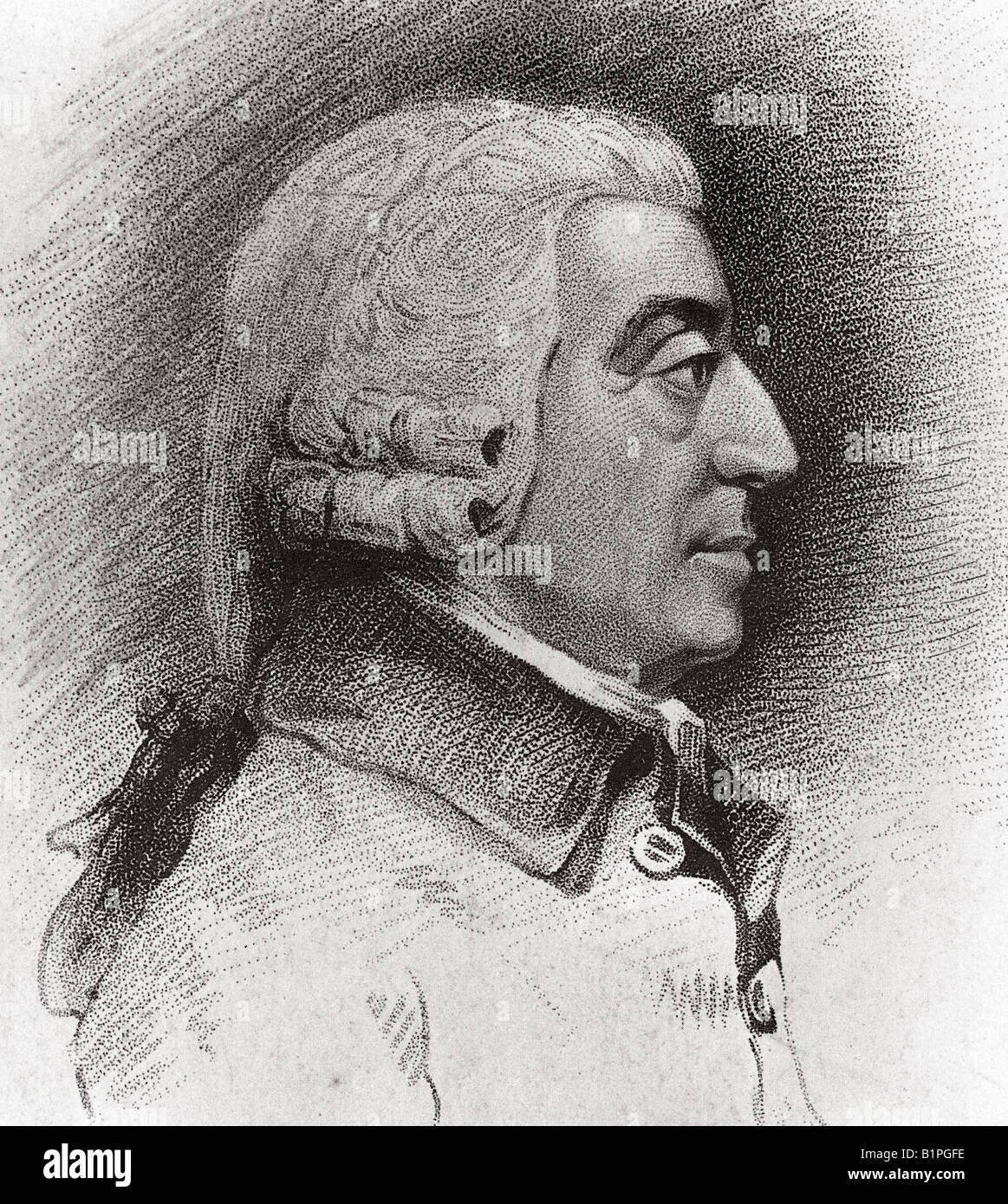 ADAM SMITH economista scozzese e filosofo 1723 a 1790 Foto Stock