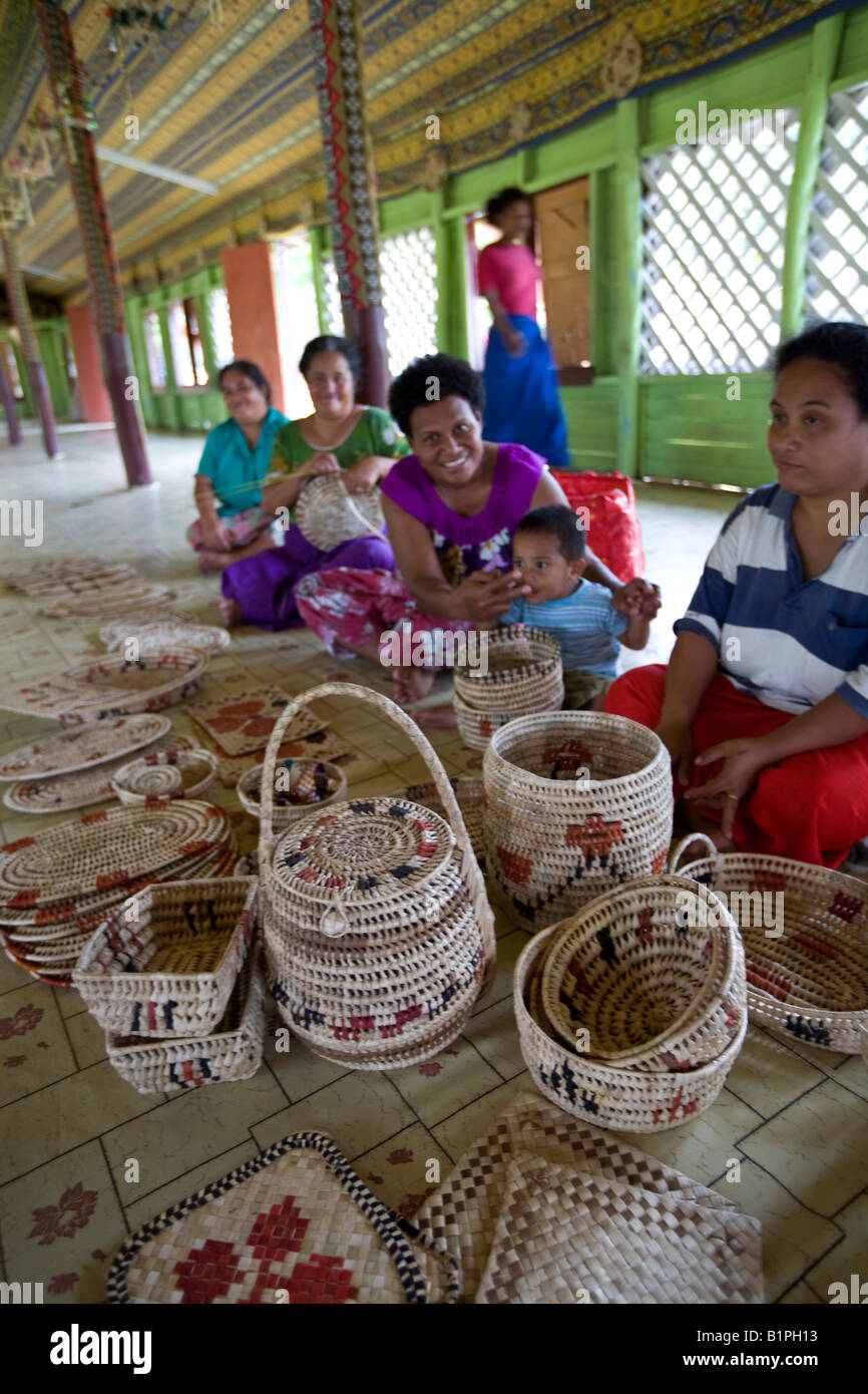 Kioa isola Fiji Foto Stock