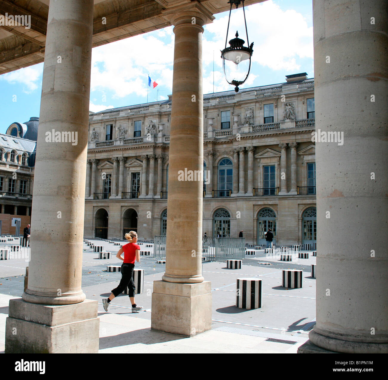 Place du Palais Royal Parigi Foto Stock