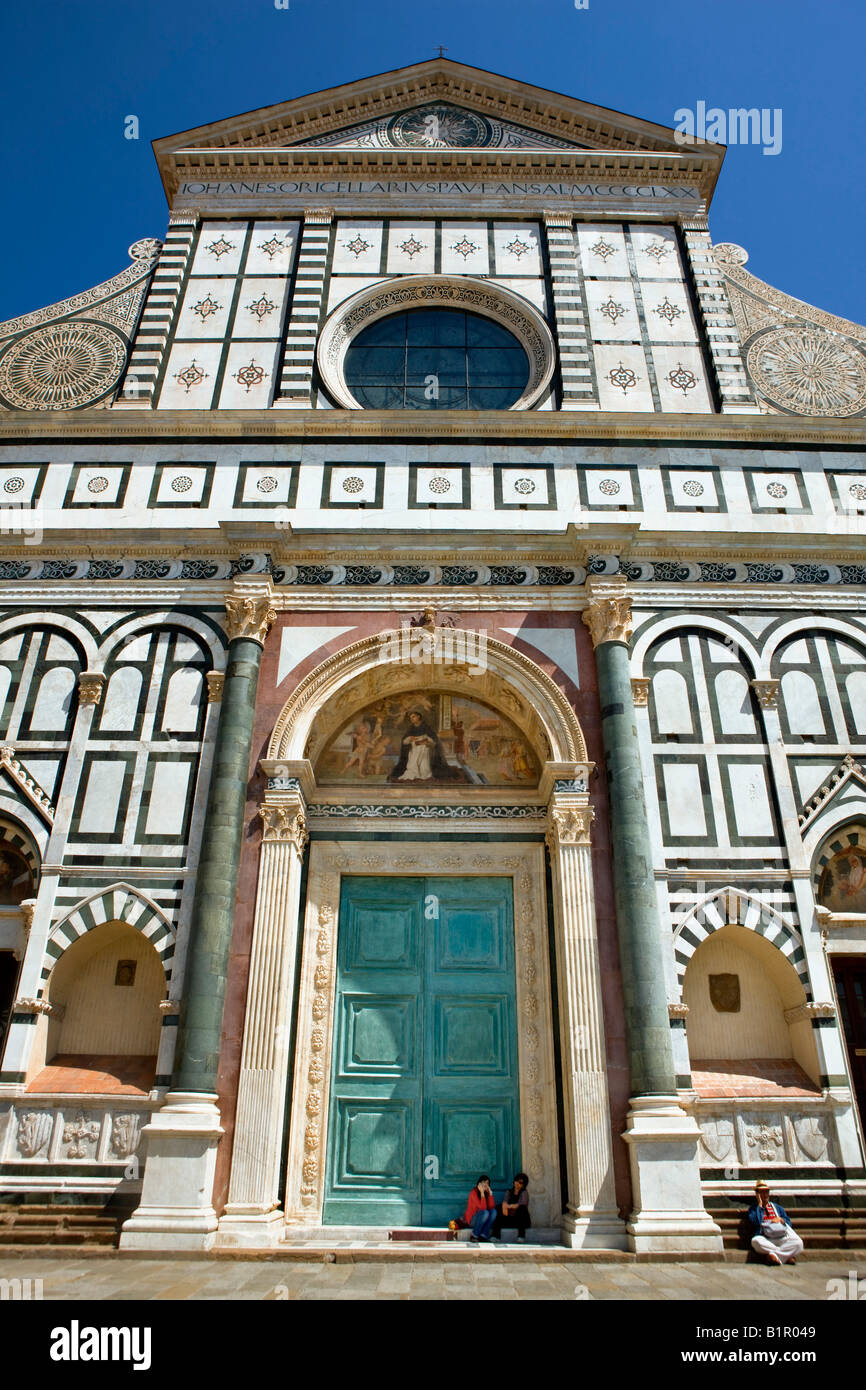 La chiesa di Santa Maria Novella a Firenze Foto Stock