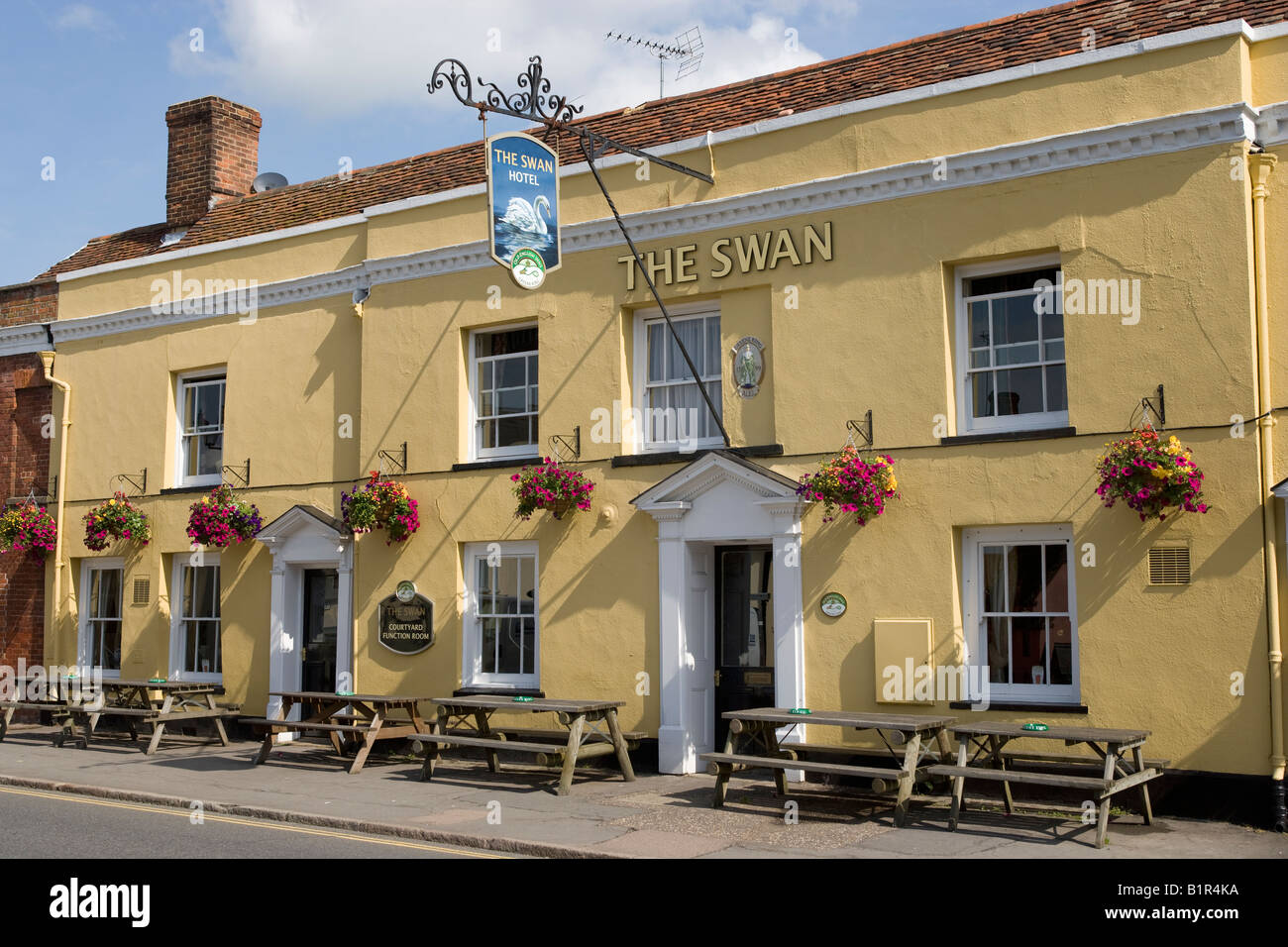 The Swan Hotel Thaxted Essex Foto Stock