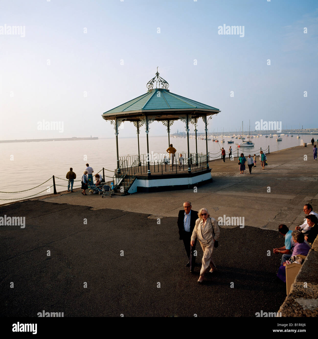 Dún Laoghaire, Co Dublin, Irlanda Foto Stock