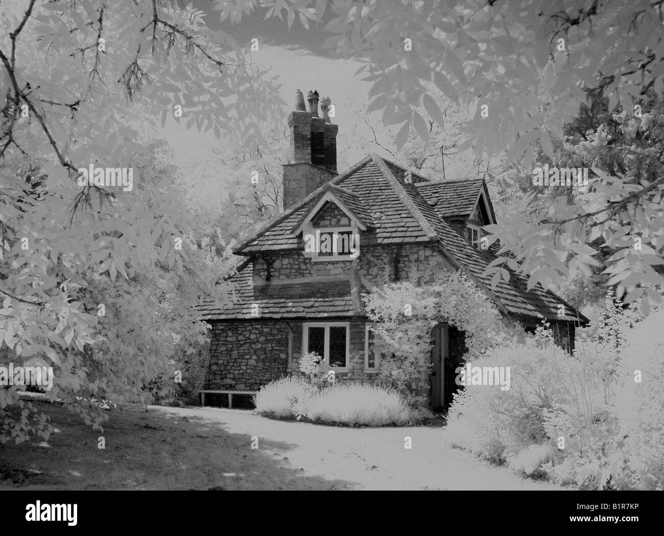 Blaise frazione cottages Henbury Bristol Inghilterra Foto Stock