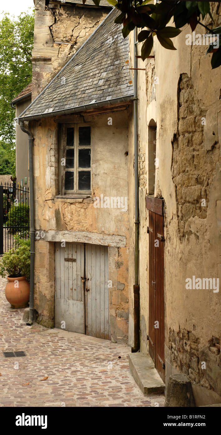 Vecchia casa di Bayeux, Francia Foto Stock