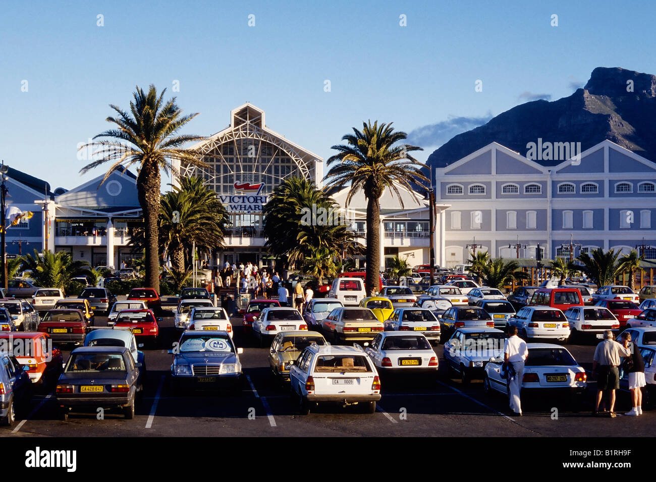 Victoria Wharf Shopping Mall, il V & A Waterfront, Città del Capo, Provincia del Capo, in Sud Africa Foto Stock