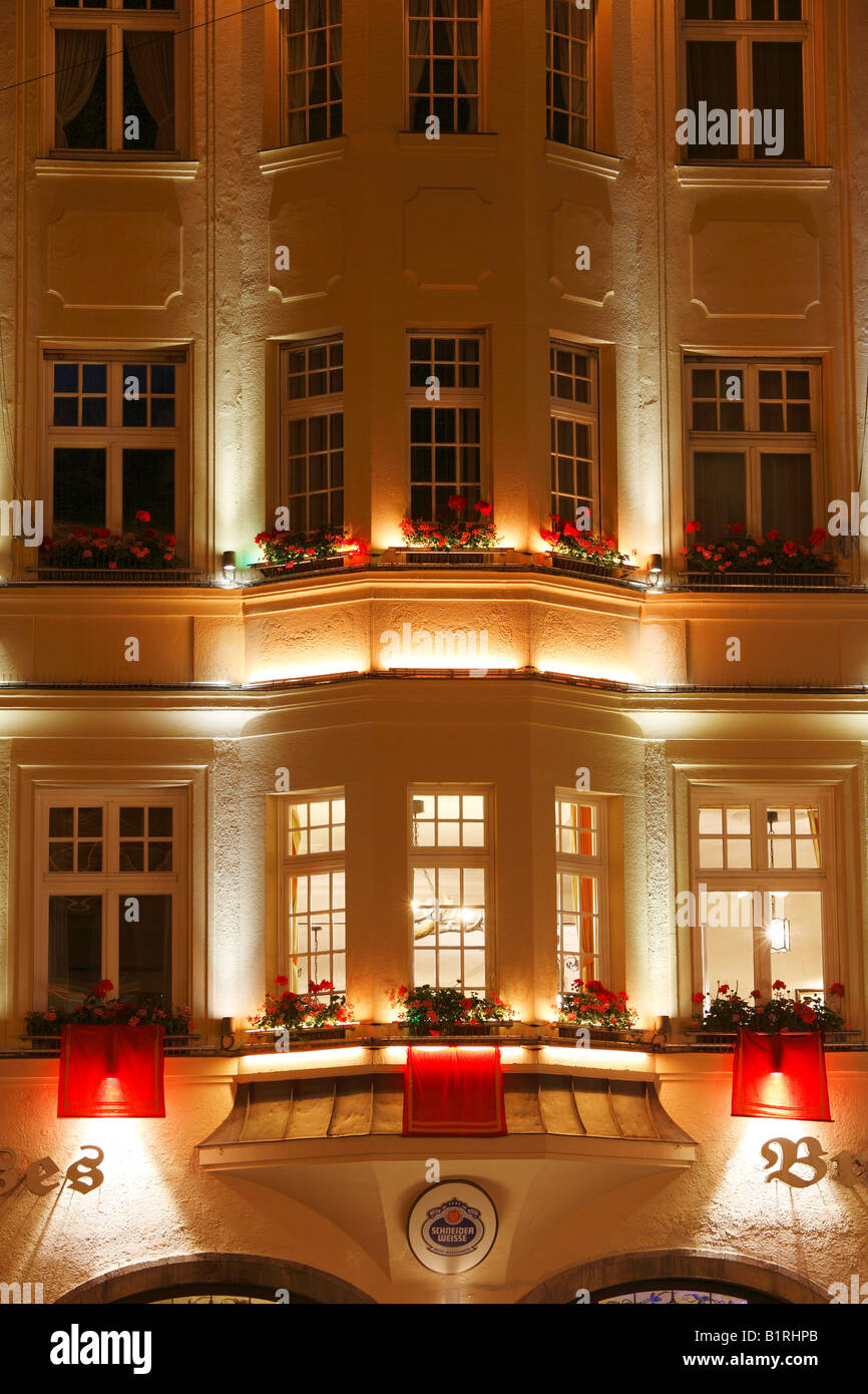 Weisses Braeuhaus Ristorante, Tal, centro storico della città di Monaco di Baviera, Germania, Europa Foto Stock