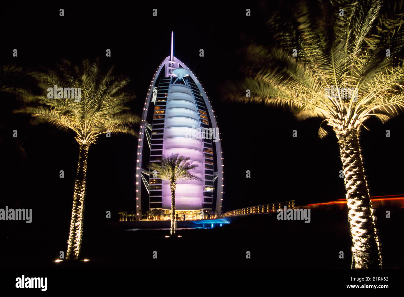 Burj-al-Arab, Dubai, Emirati Arabi Uniti Foto Stock