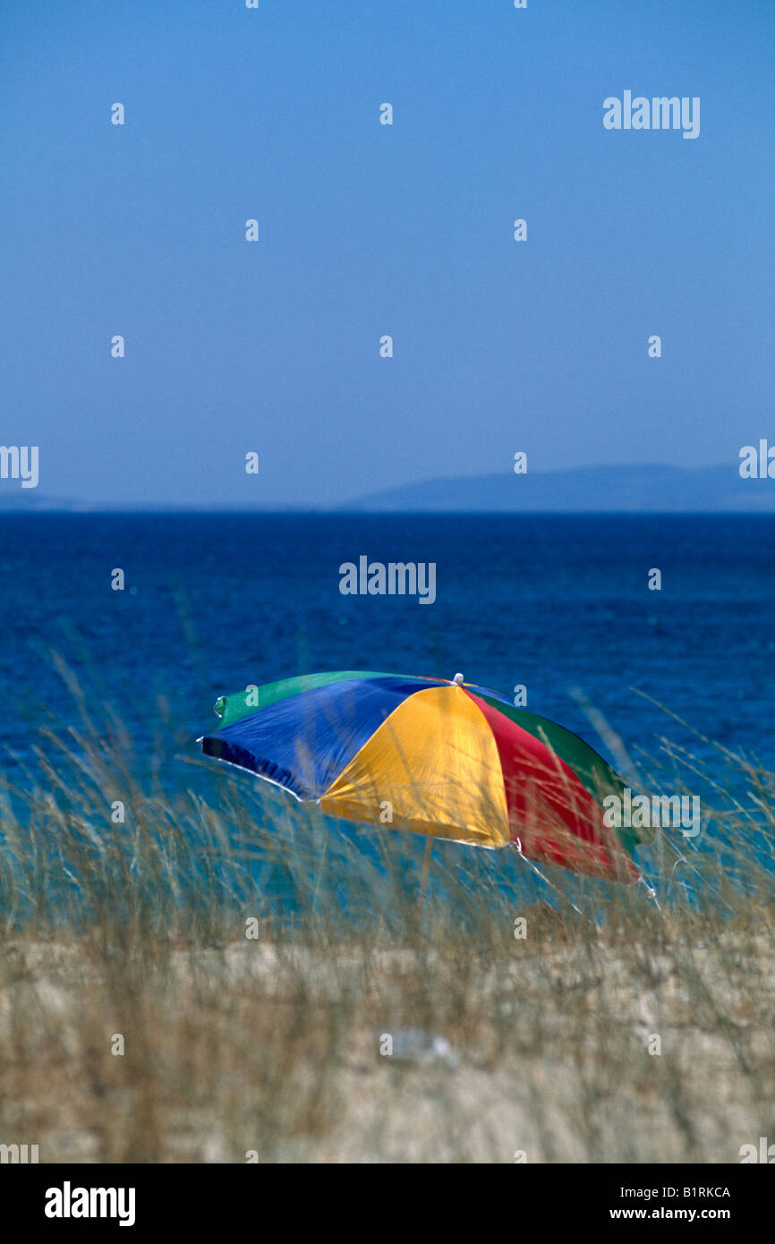 Spiaggia, Naxos, Cicladi Grecia Foto Stock