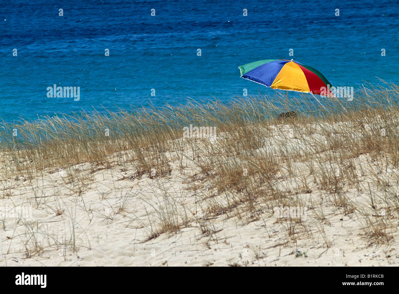 Spiaggia, Naxos, Cicladi Grecia Foto Stock