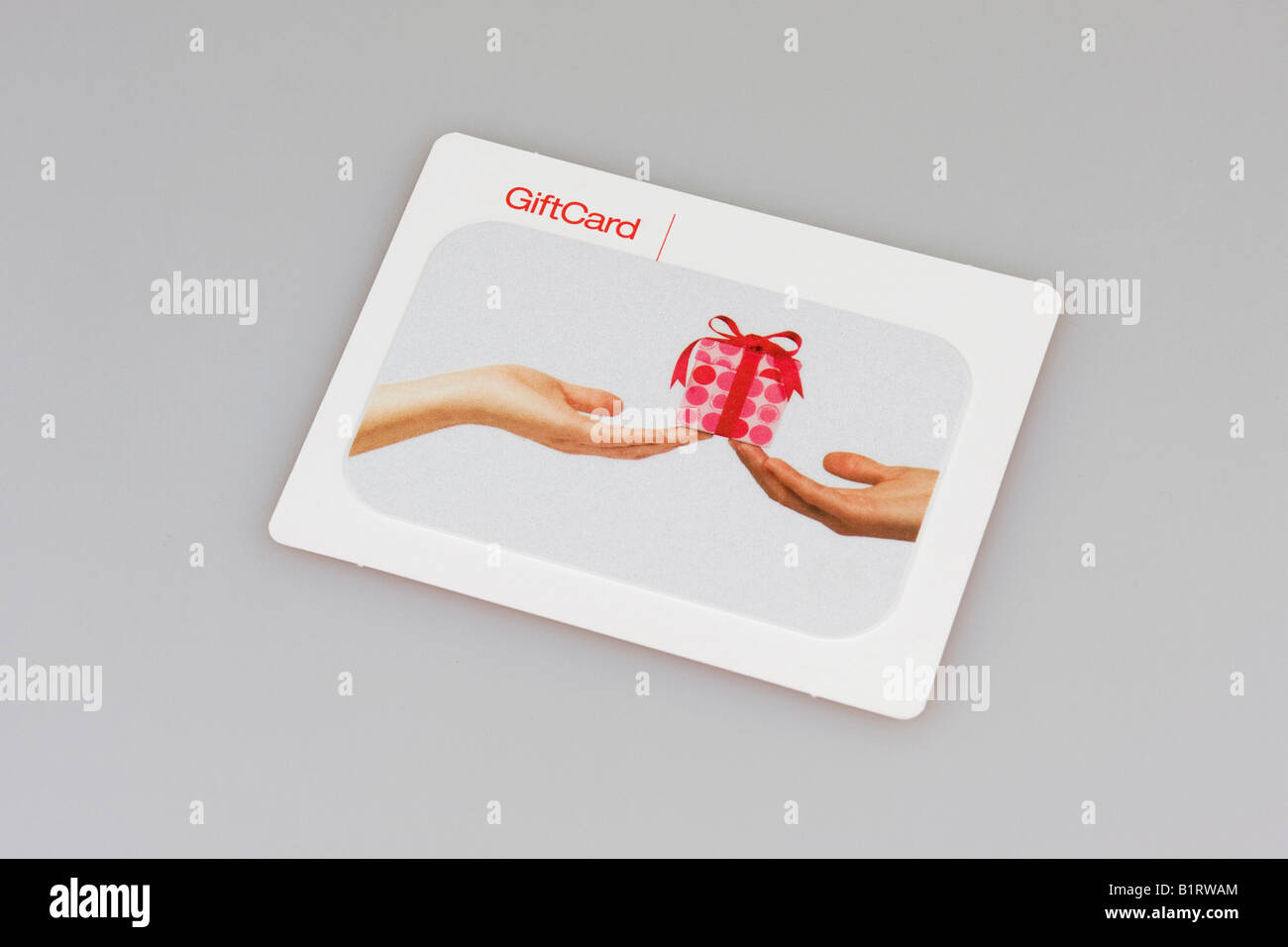 Target certificato regalo, la carta regalo Foto Stock