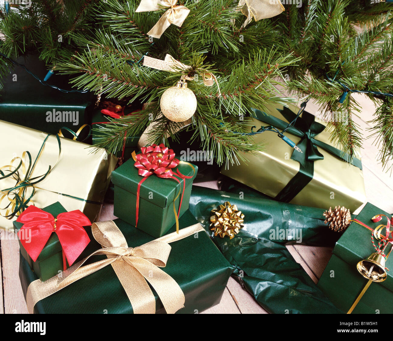 Regali di natale Foto Stock