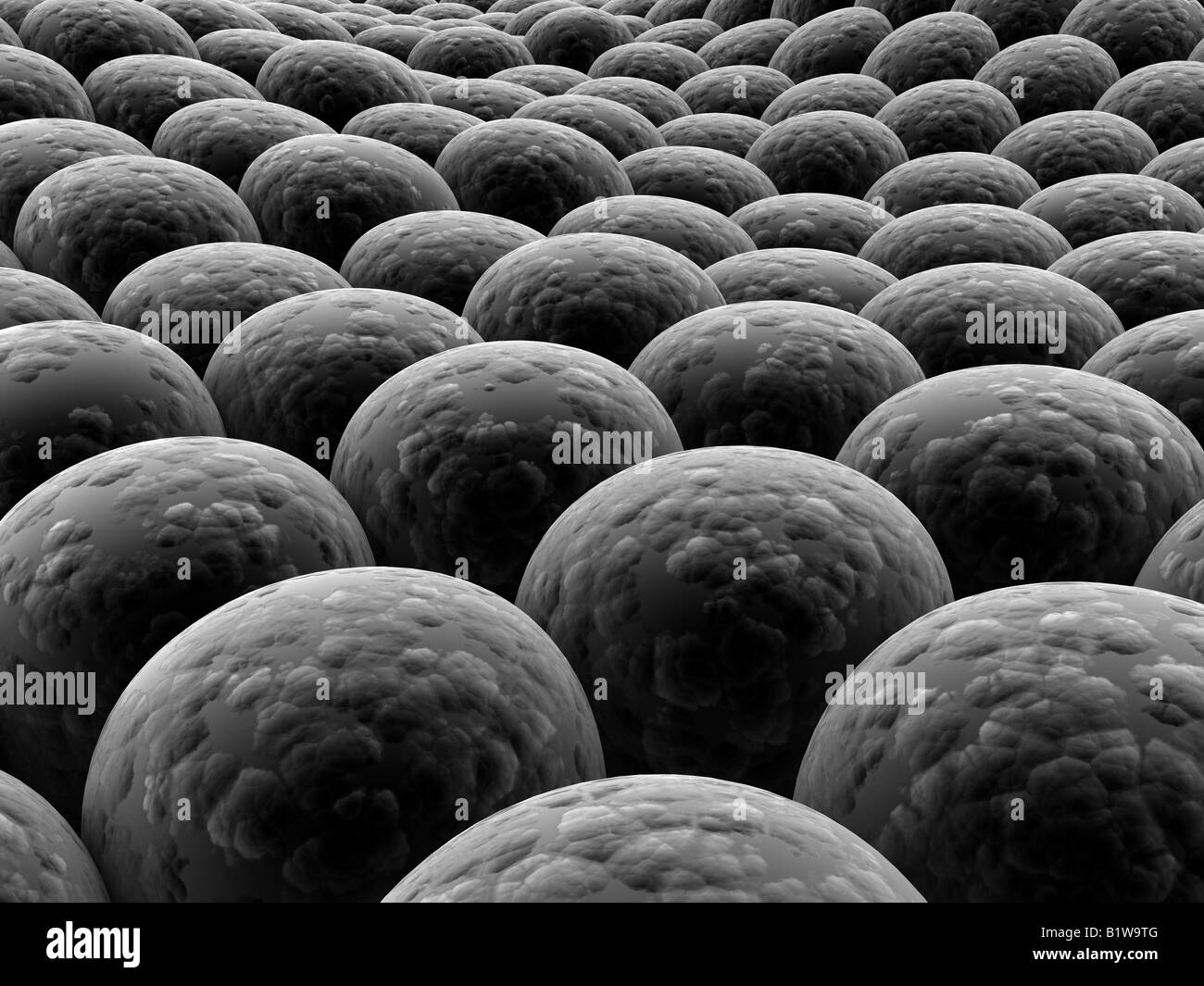 villi del colon Foto Stock