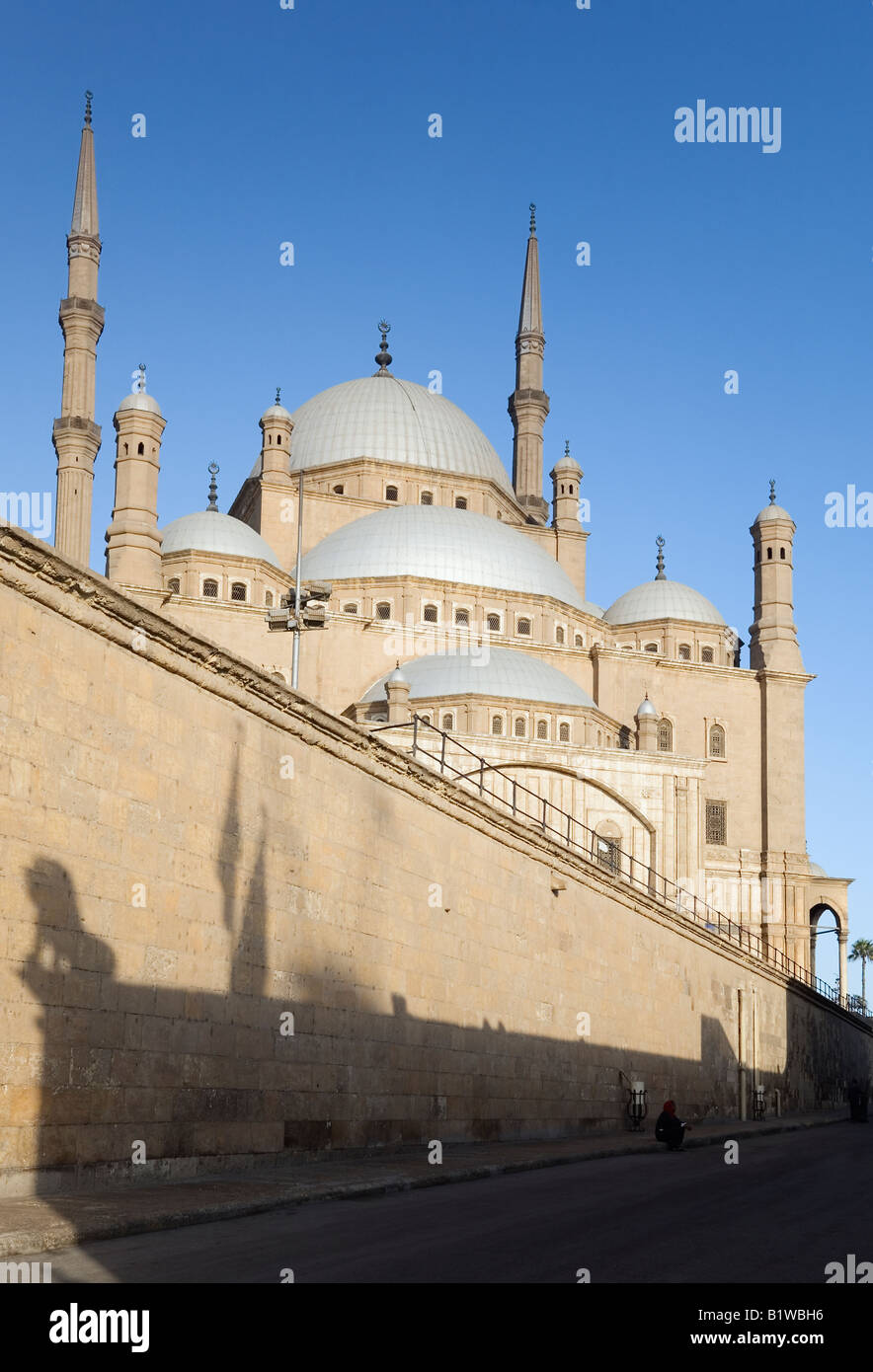 Il Cairo, Egitto, Nord Africa. La moschea di Mohammed Ali, Citadel, Cairo Islamico Foto Stock