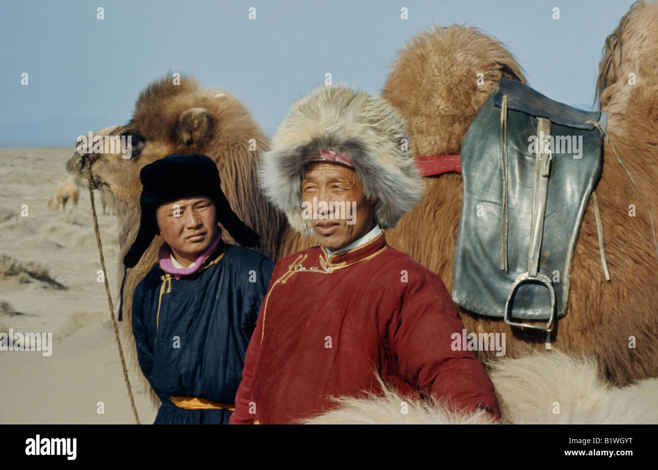 Gente di MONGOLIA Foto Stock