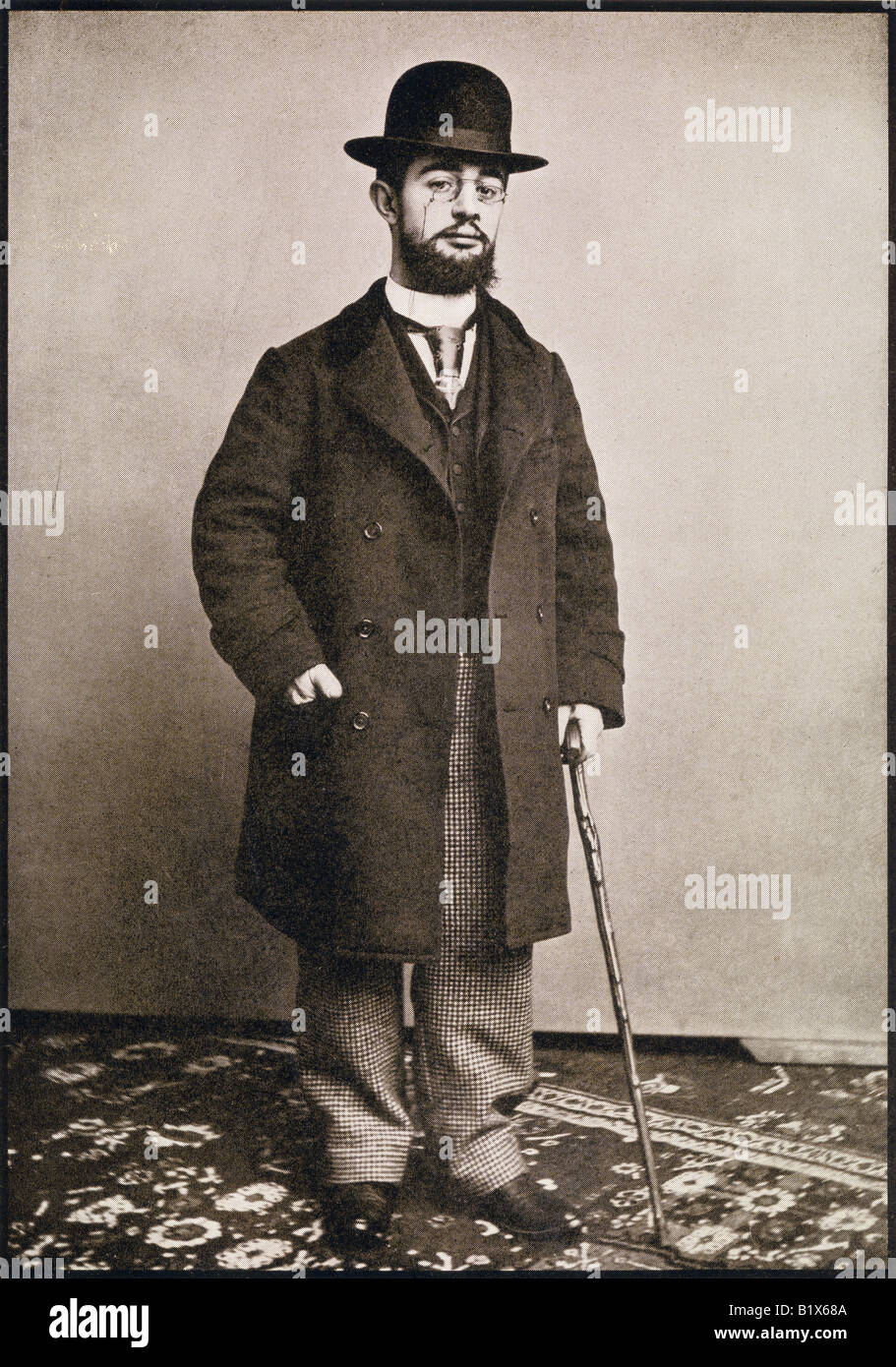 Henri Marie Raymond de Toulouse Lautrec Monfa, 1864 - 1901. Pittore Francese, printmaker, disegnatore e illustratore. Foto Stock
