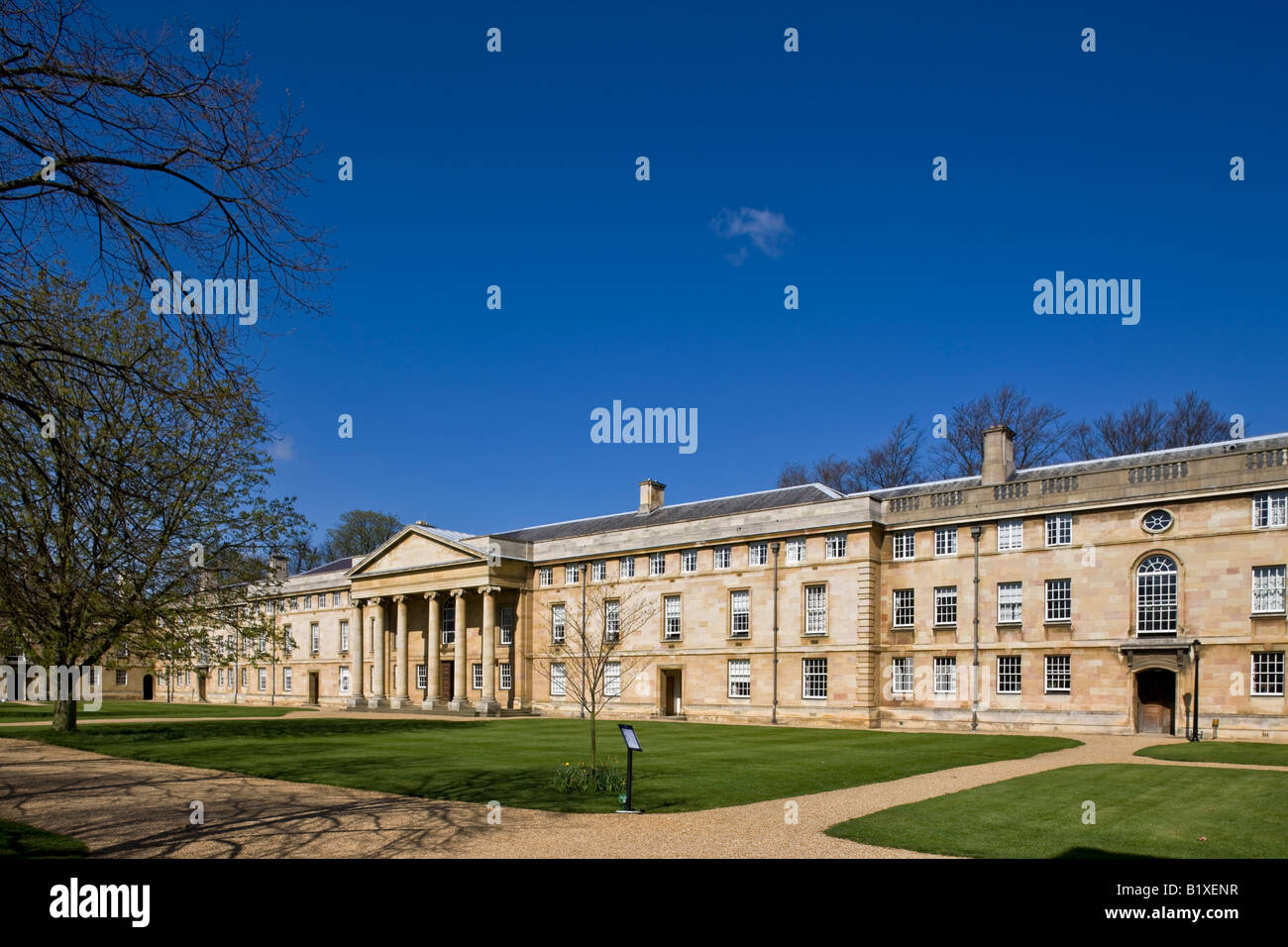 Downing College di Cambridge Foto Stock