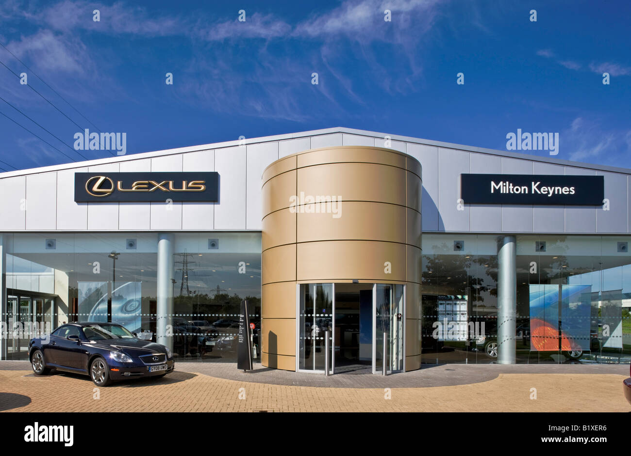 Auto Lexus Showroom Foto Stock