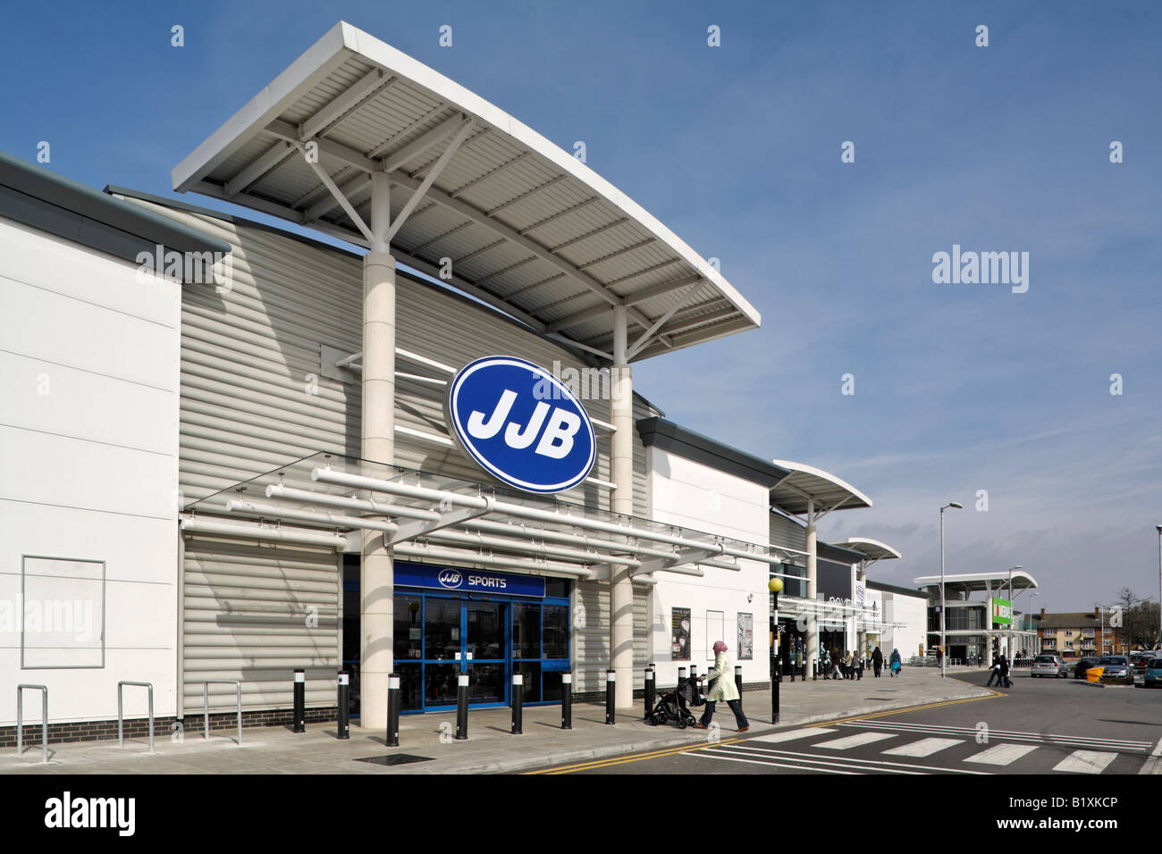 Lombardia Retail Park Hayes Middlesex Foto Stock