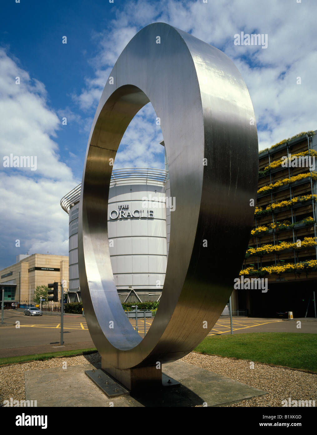 Il logo di Oracle. Reading, Berkshire, Inghilterra, Regno Unito. Foto Stock