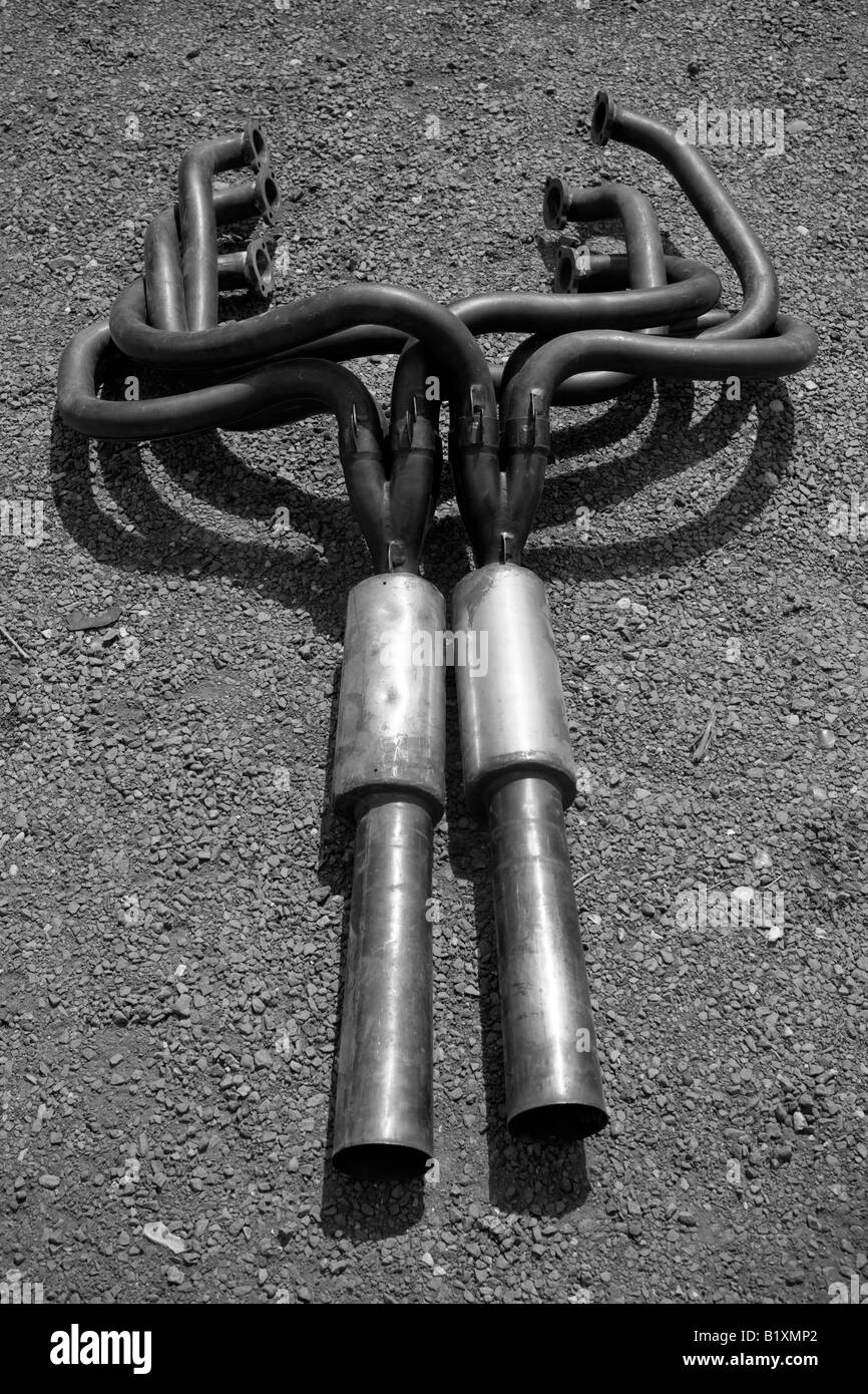 Impianto di scarico dalla Ford GT40 PO1085 Classic Auto sportiva Foto Stock