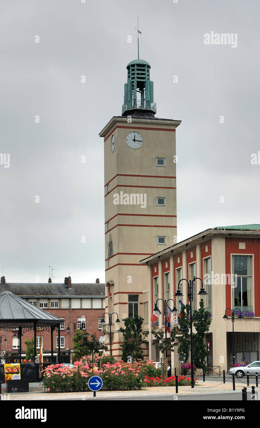 Una torre di Abbeville Foto Stock