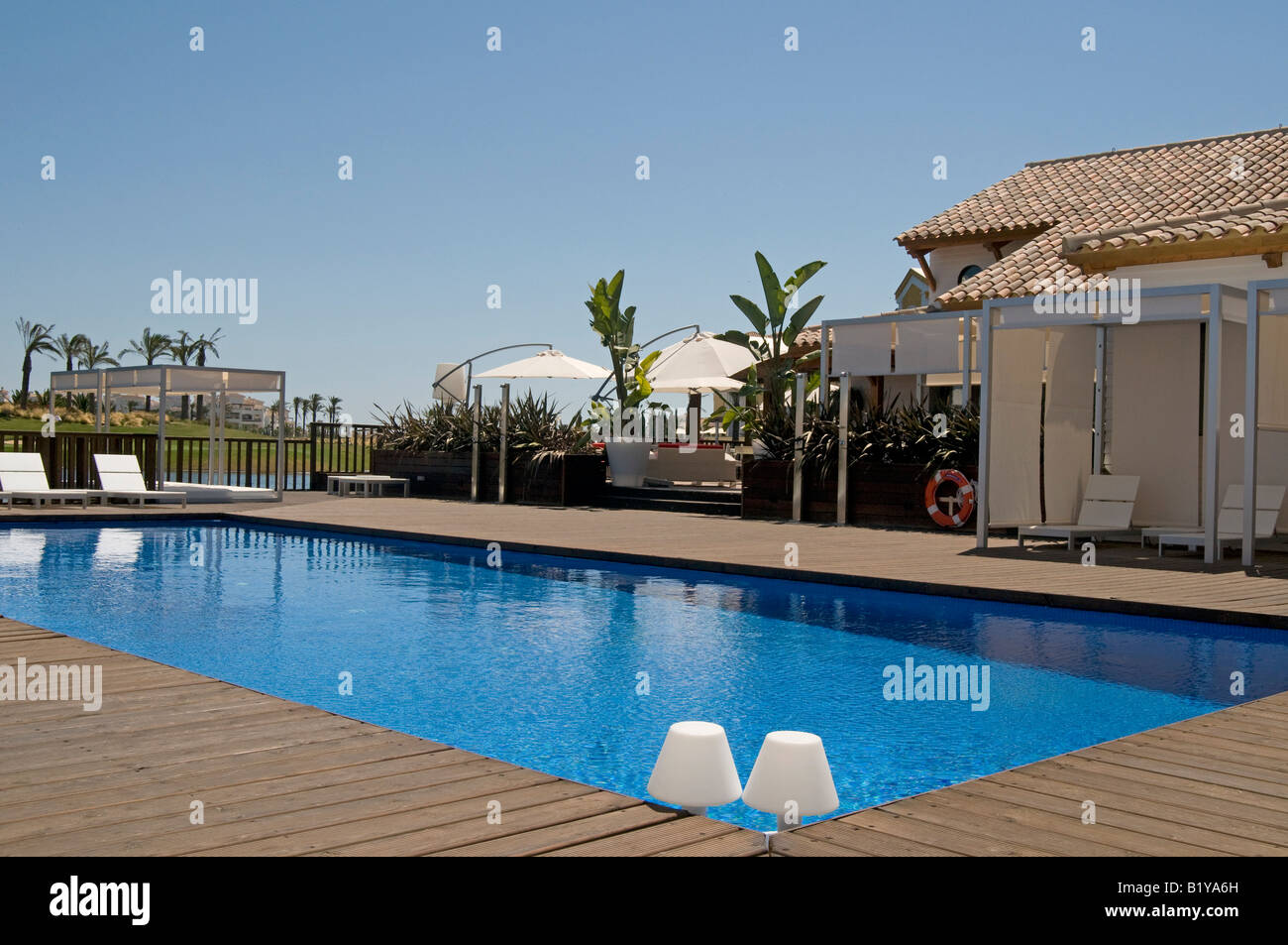 Strutture per il tempo libero presso la Torre Spagnola Golf Resort, Murcia Spagna Foto Stock