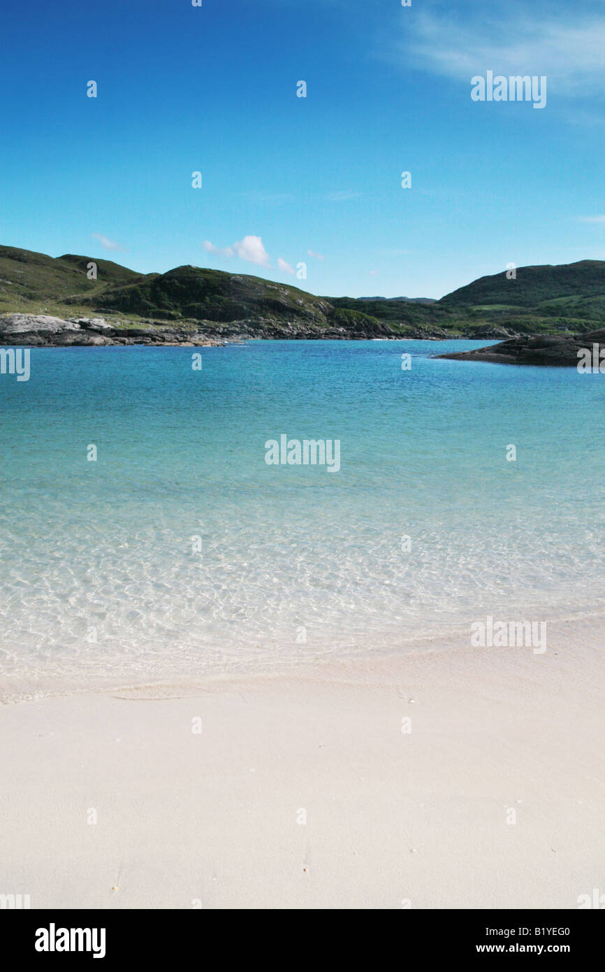 Spiaggia a Sanna Bay, Scozia Foto Stock