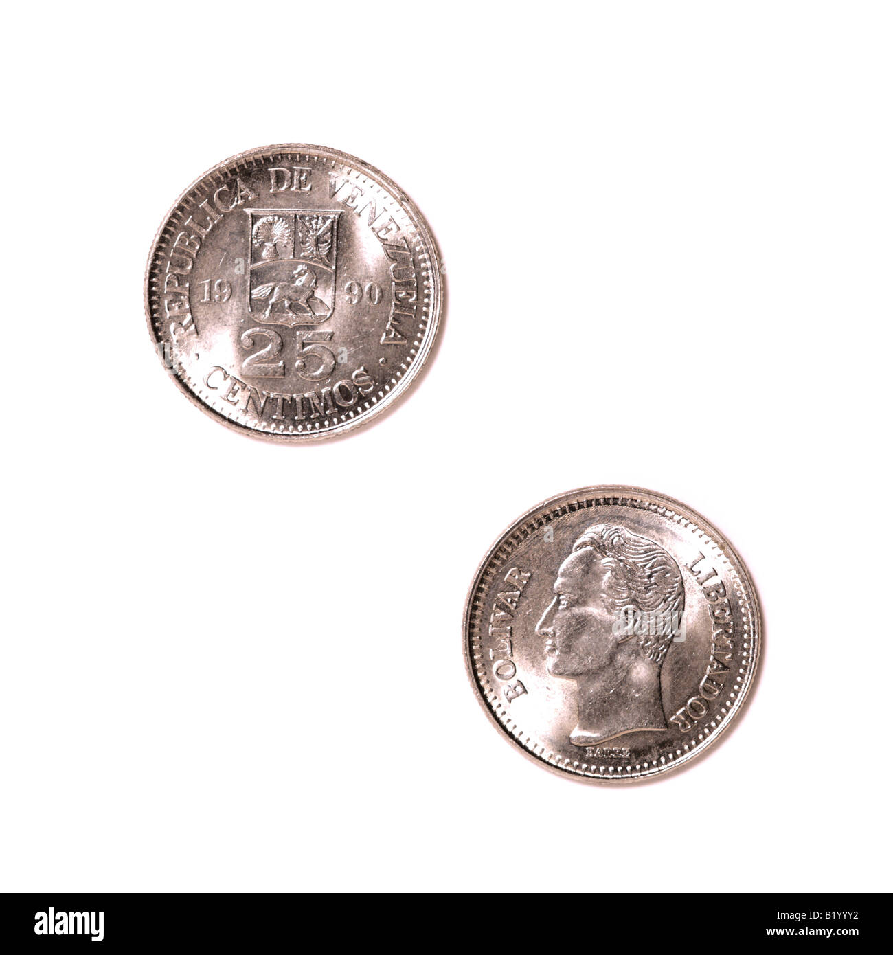 "Venuezuelan coin' Foto Stock