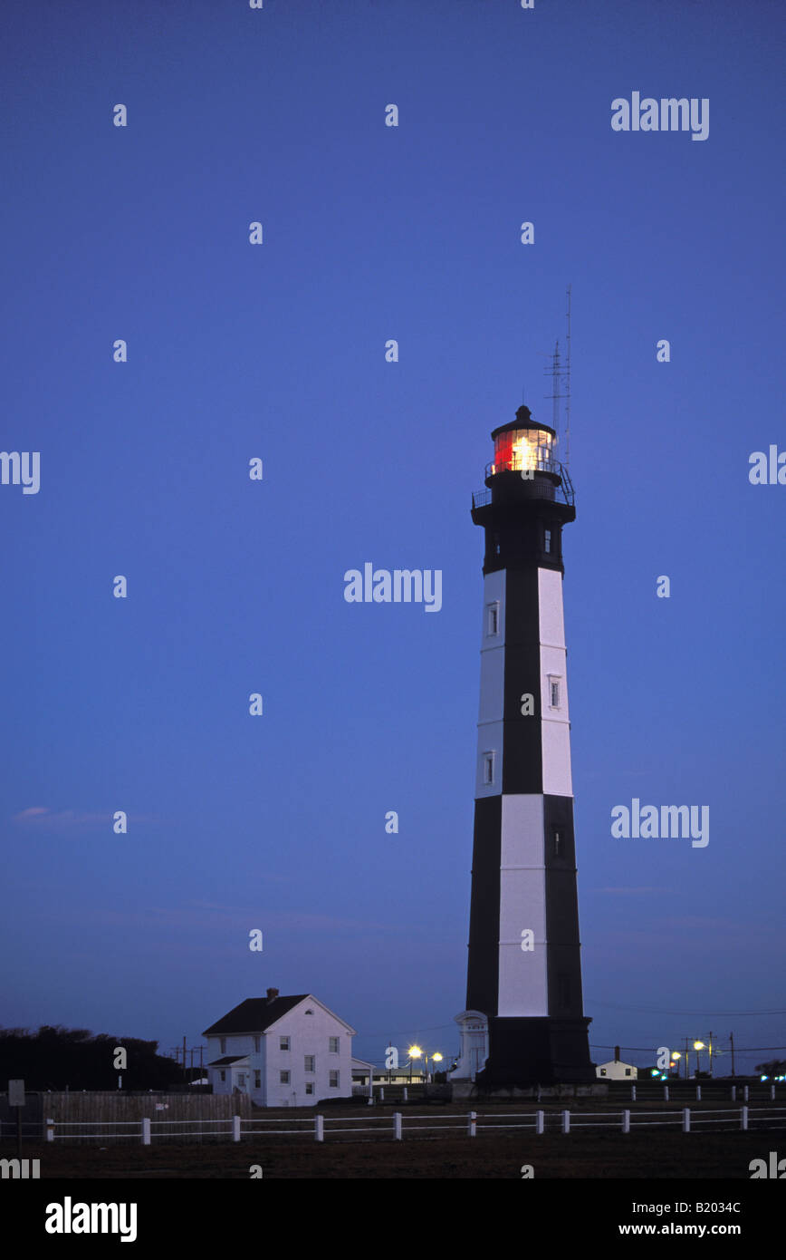 Nuovo Capo Henry fari a Fort Story Virginia Beach Virginia Foto Stock