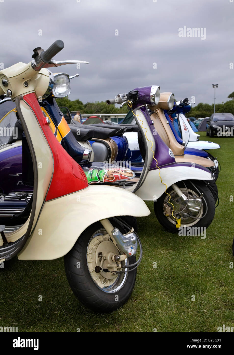 Motore scooter Foto Stock