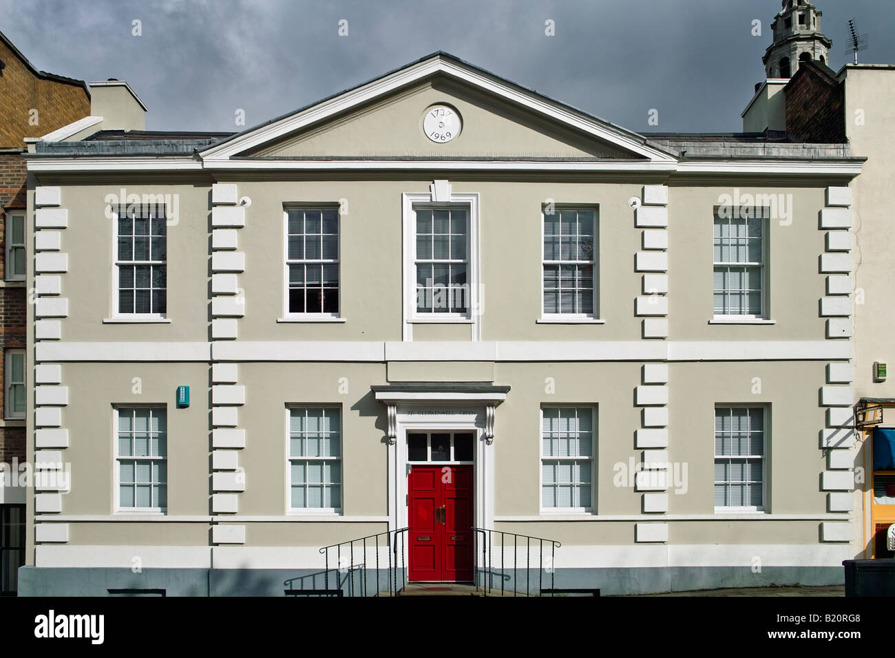 37 clerkenwell Green Foto Stock