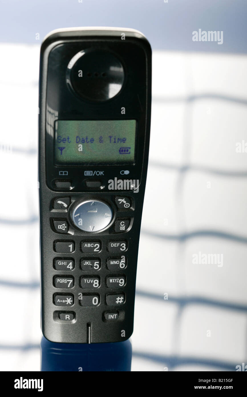 Dispositivo telefonico macchina collegamento di comunicazione Foto Stock