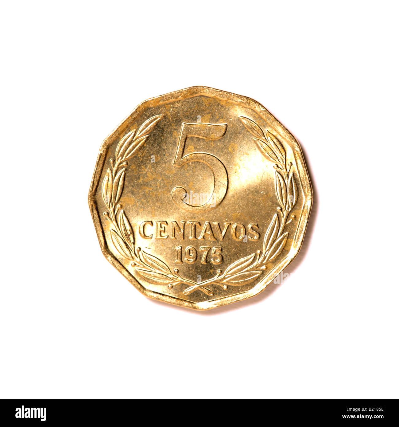 'Moneta cileno' Foto Stock