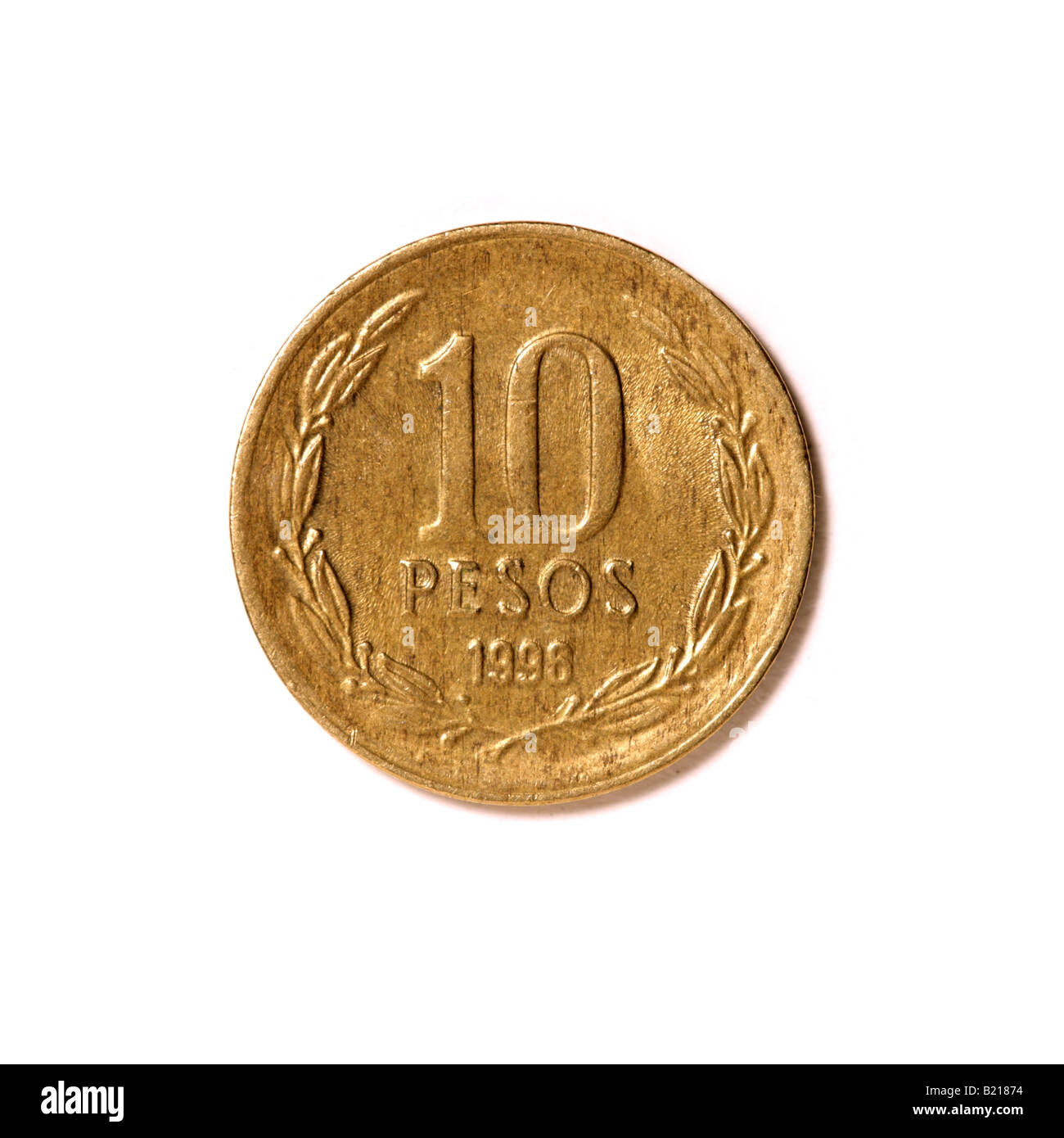 'Moneta cileno' Foto Stock