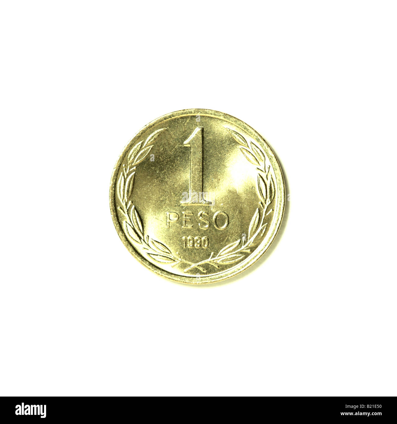 'Moneta cileno' Foto Stock