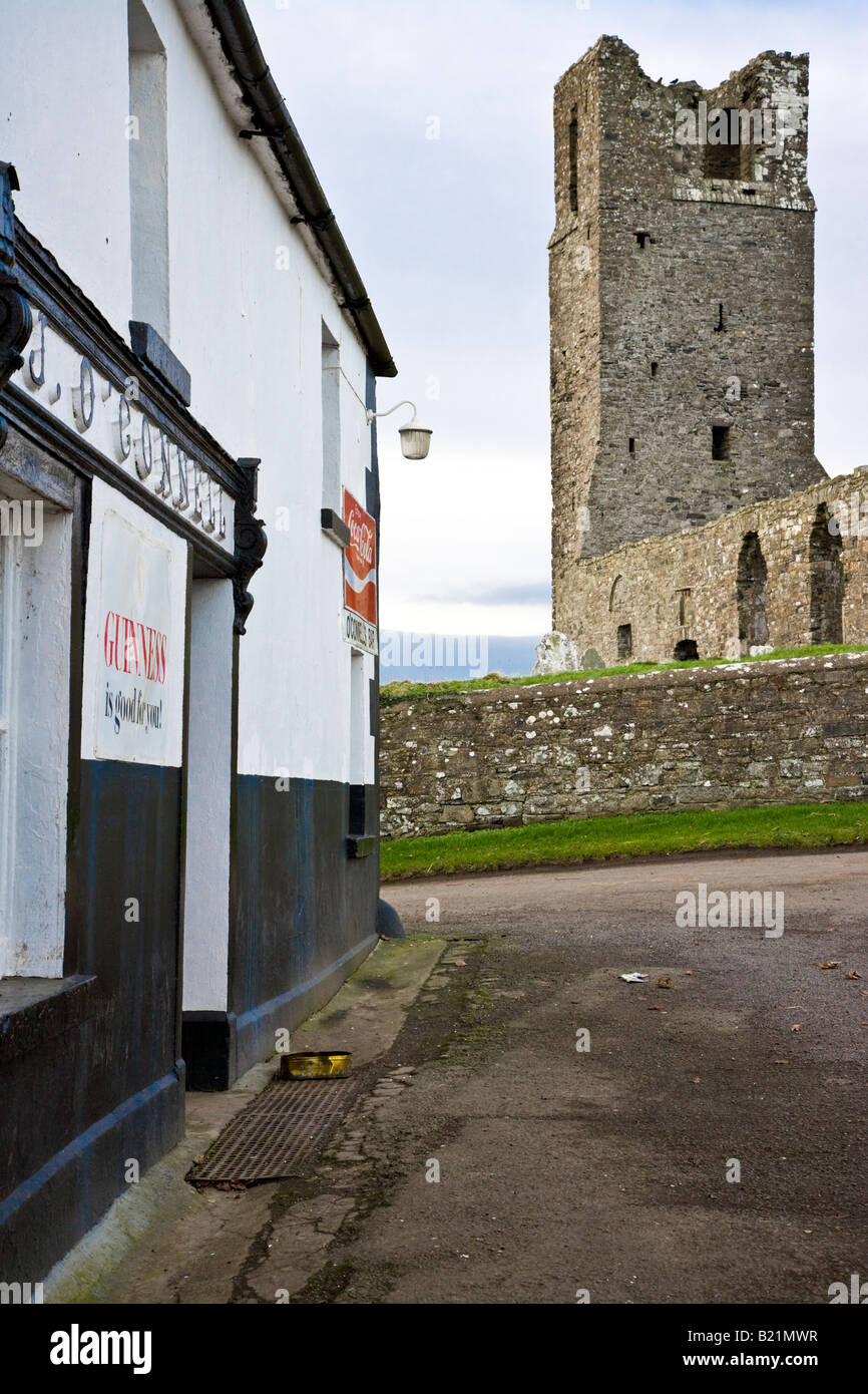 O Connell Bar Skryne Hill County Meath, Irlanda vicino monastero Foto Stock