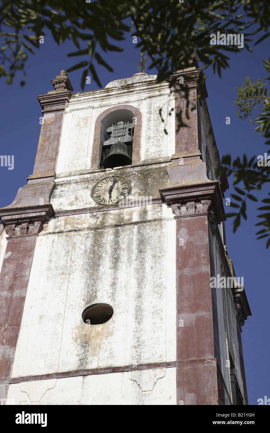 La cattedrale e la chiesa di Misericoridia, Silves, Algarve, PORTOGALLO Foto Stock