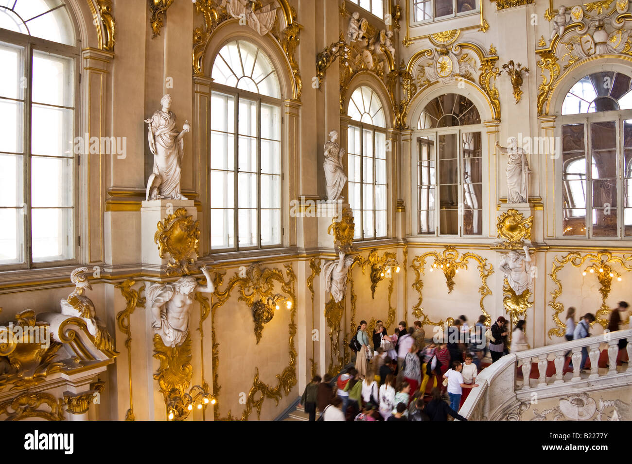Hermitage, San Pietroburgo, Russia Foto Stock