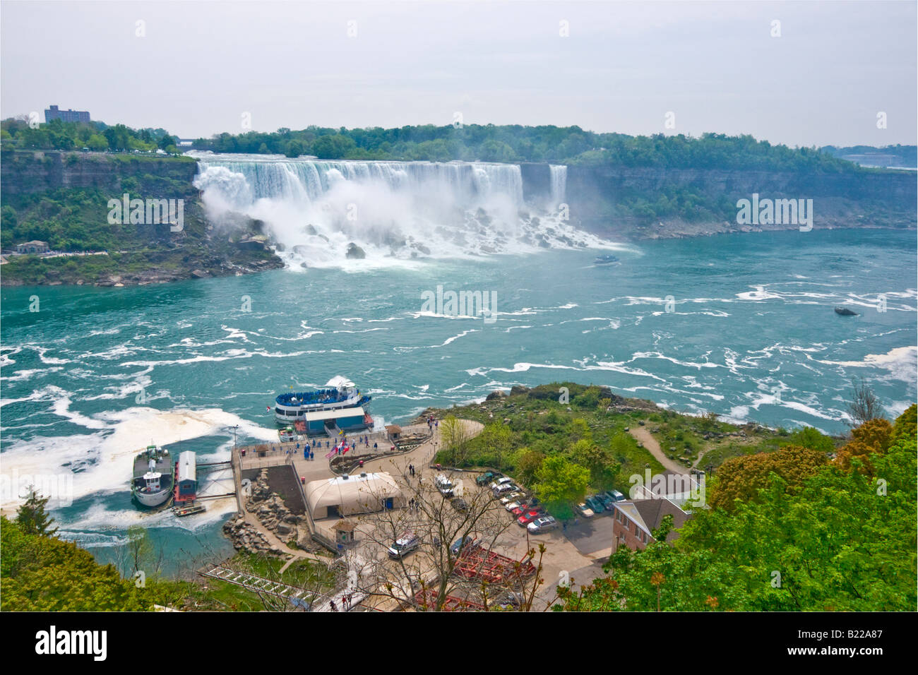 Cascate del Niagara Ontario Canada Foto Stock