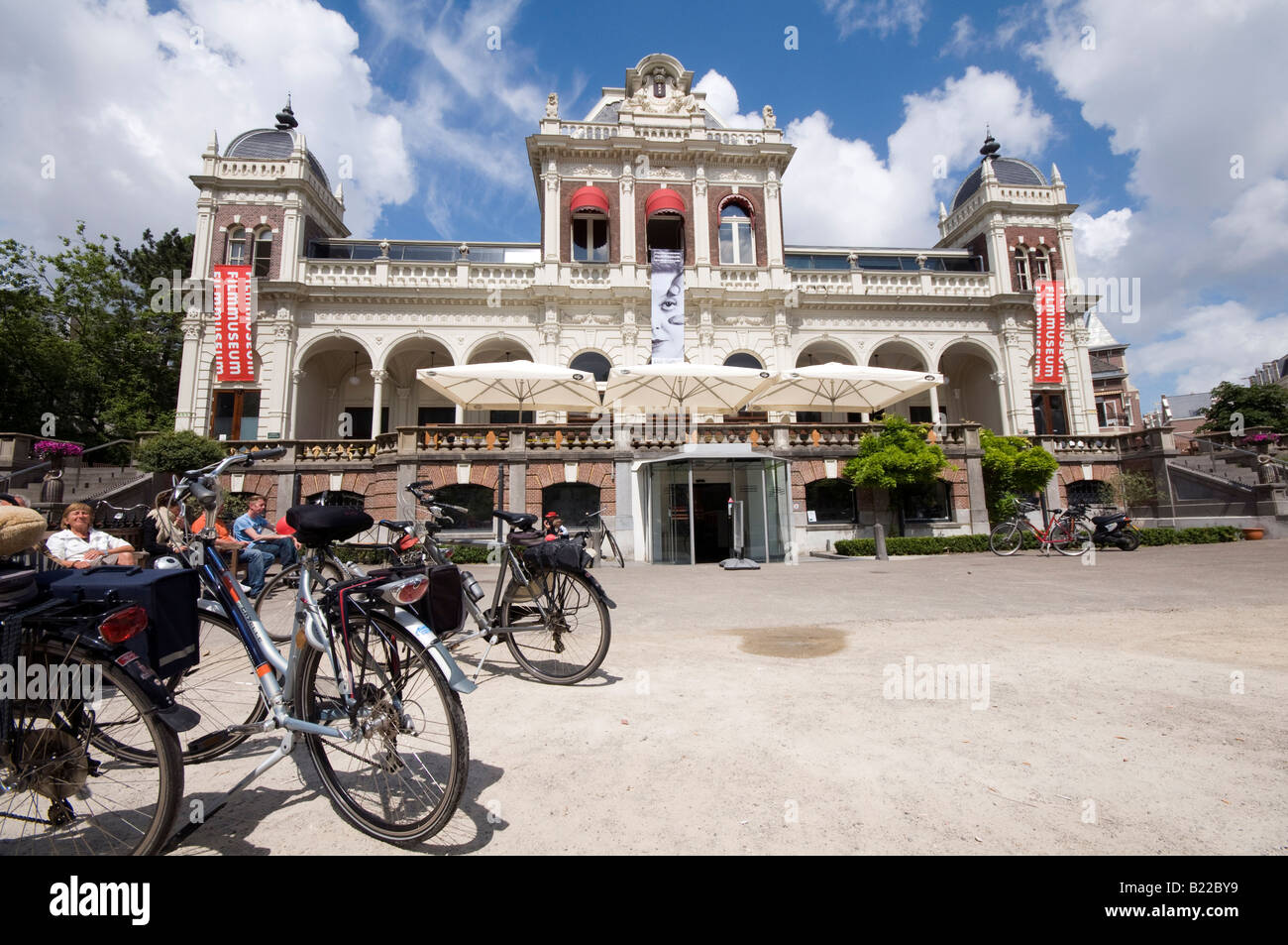 Filmmuseum editoriale film museum nel Vondel Park Parco di Vondel Amsterdam Olanda Foto Stock