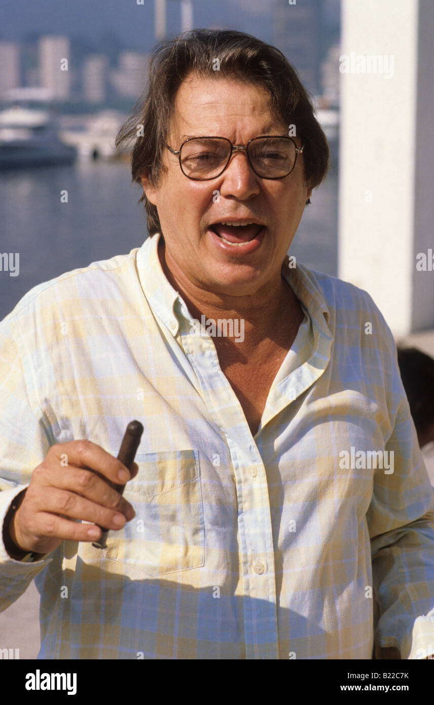 Cantante brasiliano Antonio Carlos Tom Jobim esegue a Rio de Janeiro in Brasile Foto Stock