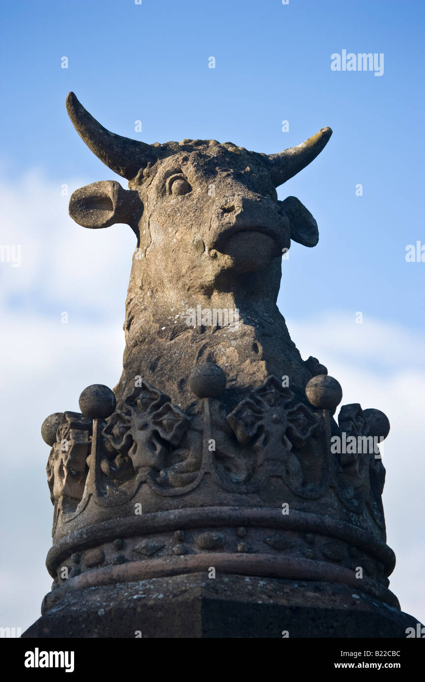 Dettaglio di gate Audley End House Saffron Walden Foto Stock