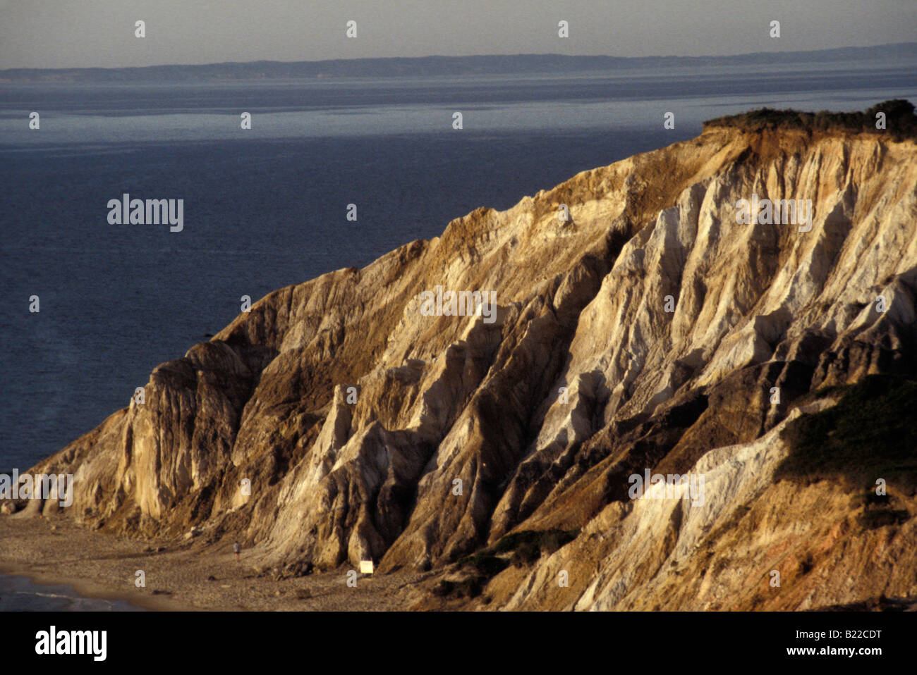 Testa Gay Bluffs Martha s Vineyard MA Foto Stock