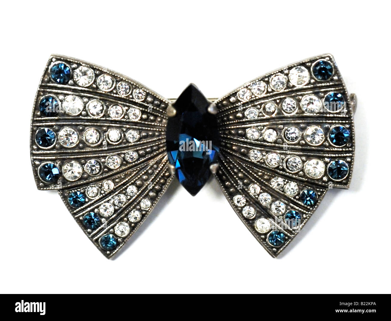 Negli Anni Quaranta Il Francese Di Strass Spilla A Farfalla Foto Stock Alamy