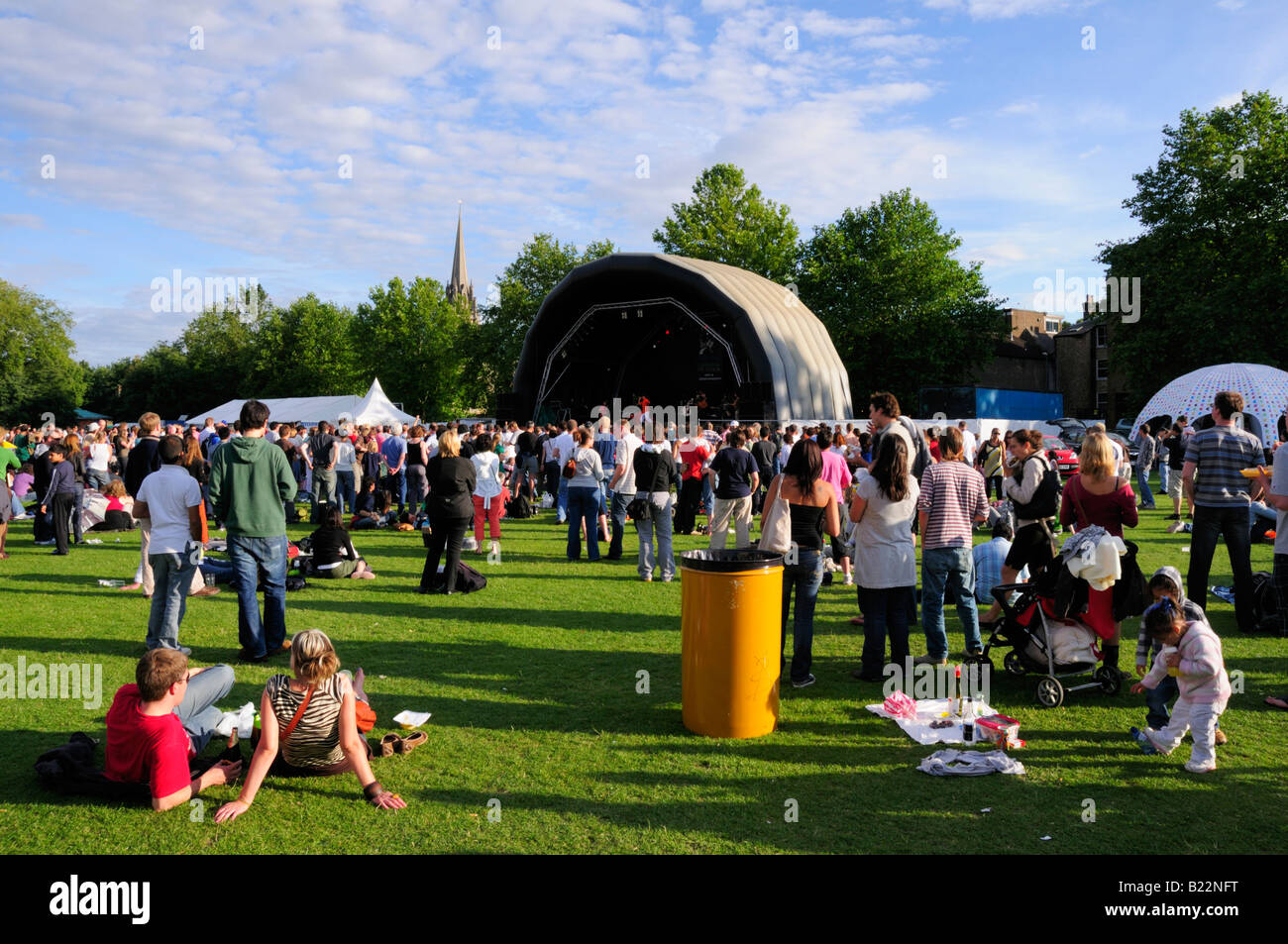 Cambridge Big Weekend, Parkers pezzo, Cambridge, Inghilterra UK 13 Luglio 2008 Foto Stock Cambridge Big Weekend, Parkers pezzo, Cambridge, Inghilterra UK 13 Luglio 2008 Foto Stock