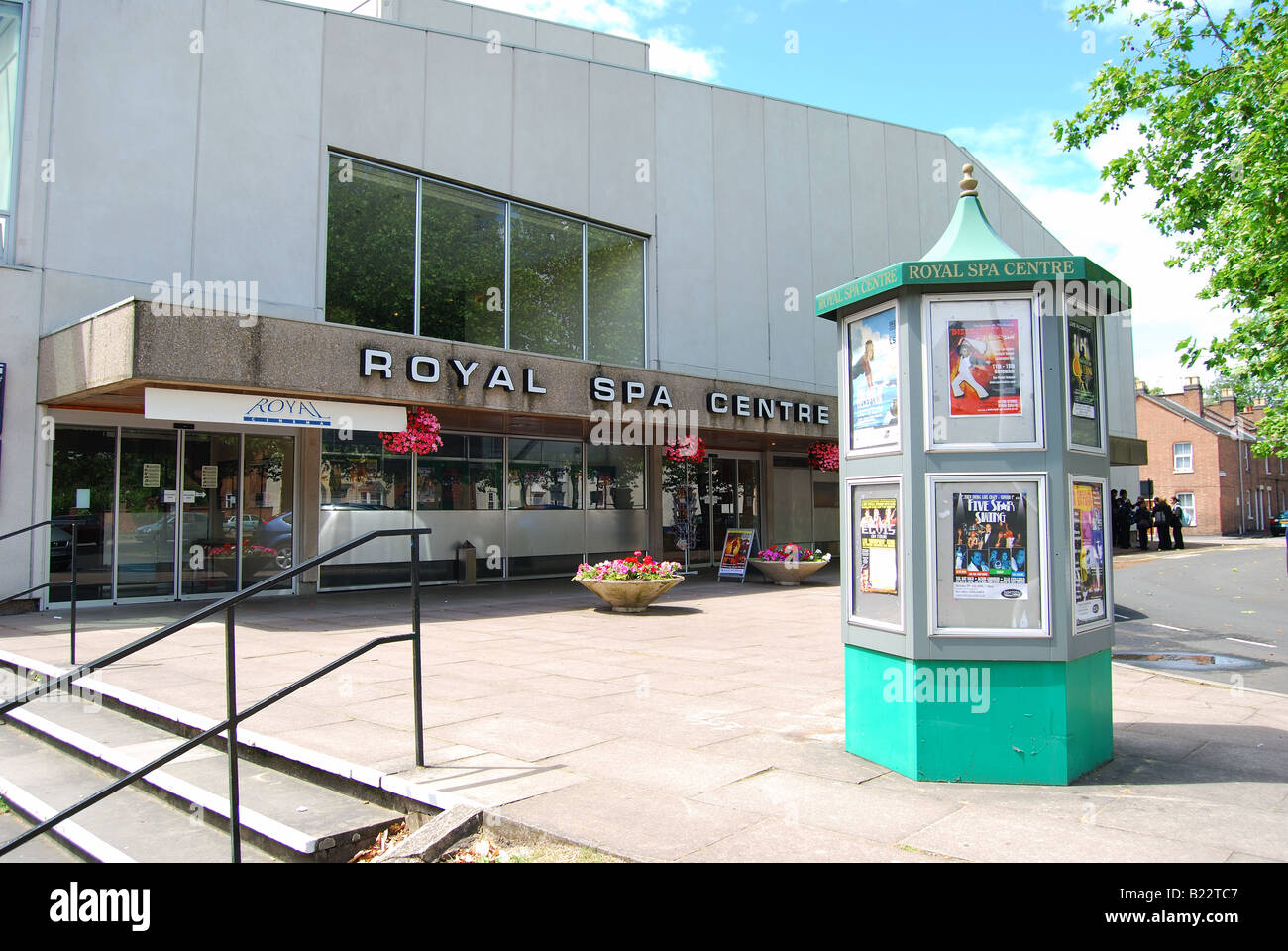 Royal Spa Centro di Intrattenimento, Newbold terrazza, Royal Leamington Spa Warwickshire, Inghilterra, Regno Unito Foto Stock